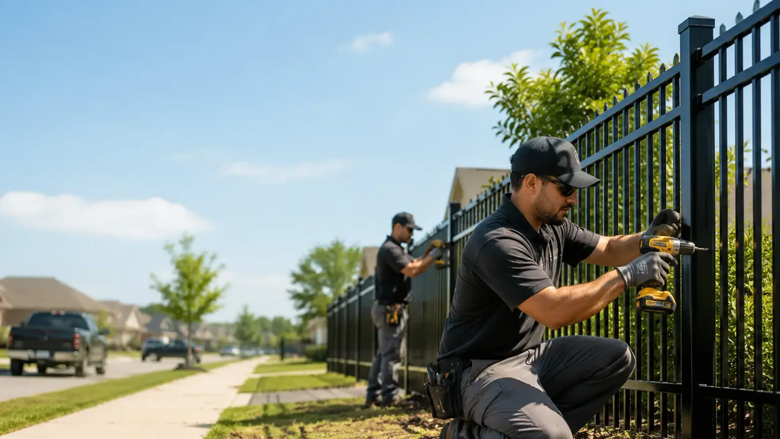 Metal Fence Installation in Webster, IN